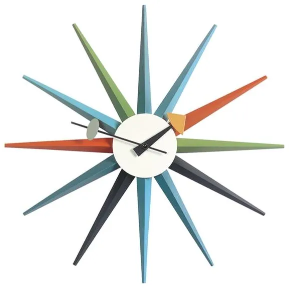 Vitra Sunburst Clock Ur Multi
